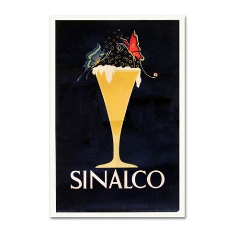 Trademark Fine Art Vintage Apple Collection 'Sinalco' Canvas Art, 12x19 ALI18320-C1219GG